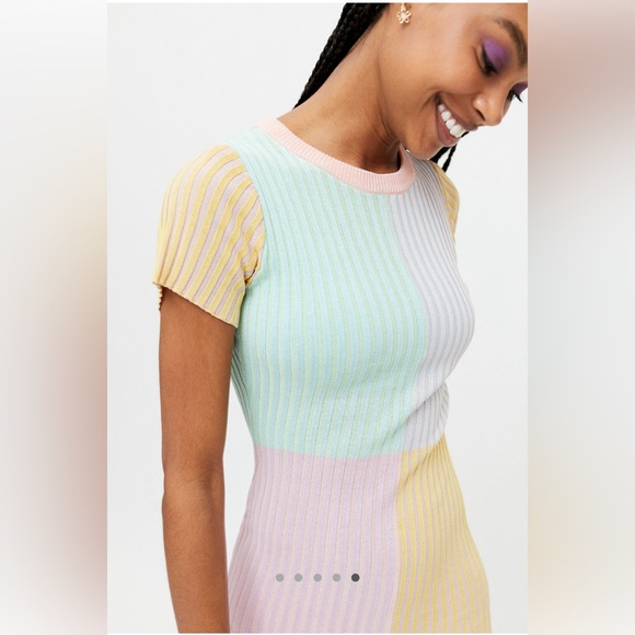 The Ragged Priest Ribbed Mini Dress - Picture 8 of 13